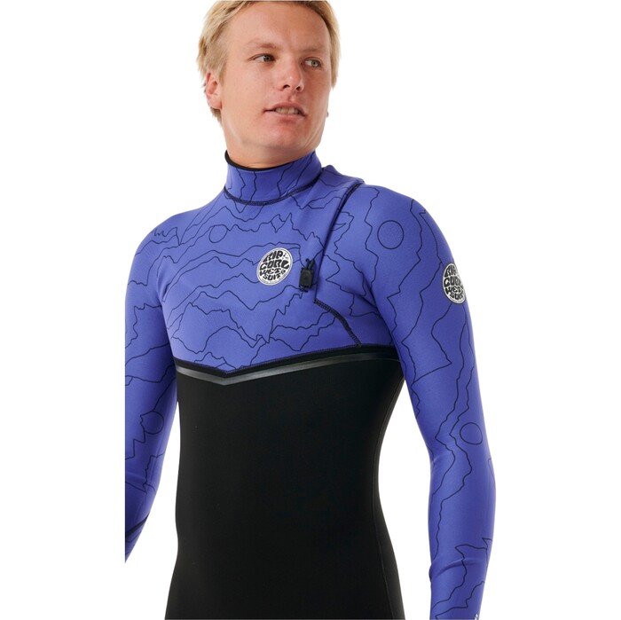 2024 Rip Curl Mens E-Bomb 3/2mm Zip Free Wetsuit 14VMFS - Wild Berry